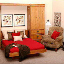 new bedroom off kitchen