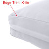 |COVER ONLY| Outdoor Knife Edge 8" Full Size Daybed Fitted Sheet Slipcover AD002