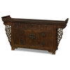 Vintage Grand Elmwood Asian Altar Style Sideboard