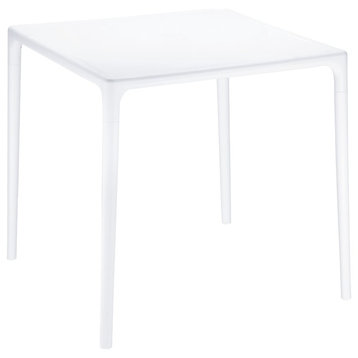 Compamia Mango Outdoor Dining Table, White