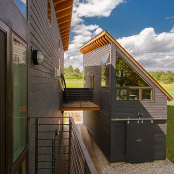 The Projector Modern Lake House