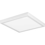 Progress - Progress P810020-030-30 Everlume - 1.125 Inch Height - Close-to-Ceiling Light - Edgelit technology creates a large glare-free andEverlume 1.125 Inch  White Diffused Glass *UL: Suitable for wet locations Energy Star Qualified: YES ADA Certified: n/a  *Number of Lights: 1-*Wattage:17w LED bulb(s) *Bulb Included:Yes *Bulb Type:LED *Finish Type:White