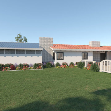 exterior render of remodel house
