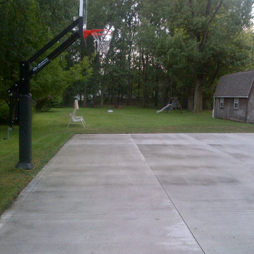 Scott W's Pro Dunk Platinum Basketball System on a 44x41 in Columbus, OH