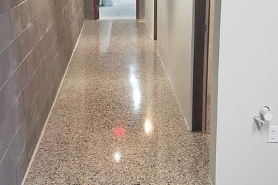 Exposed Aggregate Polished Concrete