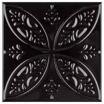 Trend Black Ceramic Wall Tile