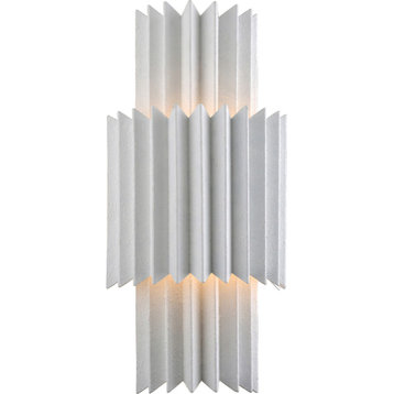 Moxy Wall Sconce Gesso White