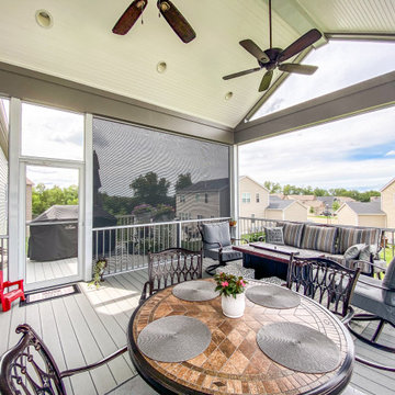 Screen Room and Lower Patio