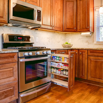 Transformed Kitchen Remodel with Chocolate Glazed Maple Cabinets--Lee Welden