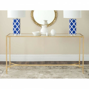 Modern Console Tables with Lucite