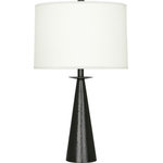 Robert Abbey - Robert Abbey Z9868 Dal - 23" One Light Table Lamp - Shade Included: TRUE  Cord Color: Silver  Base Dimension: 4.5 x 11.75Dal 23" One Light Table Lamp Deep Patina Bronze Oyster Linen Shade *UL Approved: YES *Energy Star Qualified: n/a  *ADA Certified: n/a  *Number of Lights: Lamp: 1-*Wattage:150w E26 Medium Base bulb(s) *Bulb Included:No *Bulb Type:E26 Medium Base *Finish Type:Deep Patina Bronze