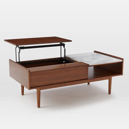 Mid-Century Pop-Up Storage Coffee Table - Products