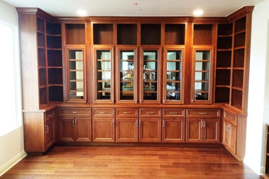 Inspiration for a timeless family room remodel in Other