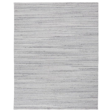 Weave & Wander Foxwood Silver/Gray 2'x3' Hand Woven Area Rug