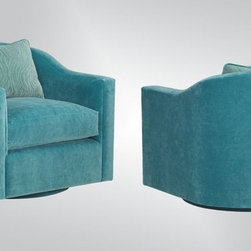 709 - Swivel Chair - Armchairs And Accent Chairs