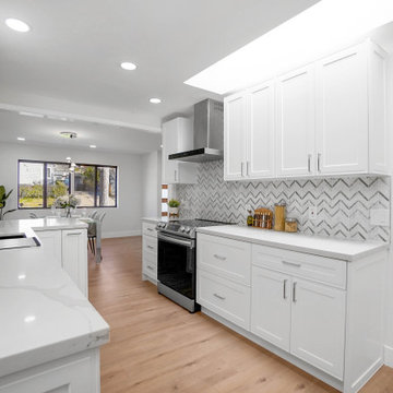 Luxurious remodeling throughout the home with extraordinary finishes