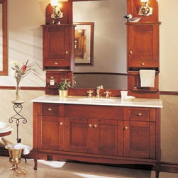 Vanico Maronyx Rustic Bathroom Vanity Rustic - Bathroom Vanities And Sink Consoles