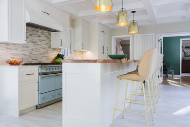 Example of a minimalist kitchen design in DC Metro