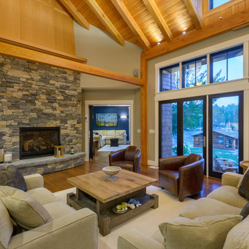Contemporary Timberframe