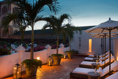 Example of a tuscan patio design in Atlanta