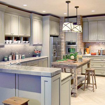 Casual Kitchen Remodel