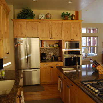 Natural Knotty Alder Cabinets