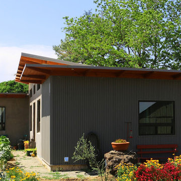 Modern Straw Bale Residence