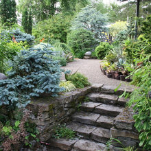Basalt stairway