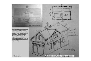Victorian Carriage House Garage and Workshop