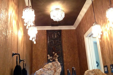 Tuscan bathroom photo in Cincinnati