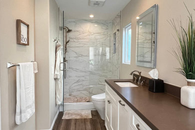 Inspiration for a bathroom remodel in Los Angeles