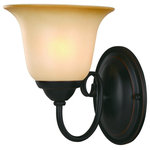 Hardware House - Essex Bronze Interior Lighting Collection, 1-Light Wall Sconce - Finish: Oil Rubbed Bronze