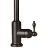 33-In Hammered Copper Kitchen Apron Single Basin Sink w/Vineyard Design Pckg-2