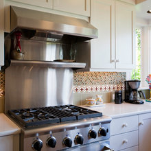 Stainless Stove Backsplash