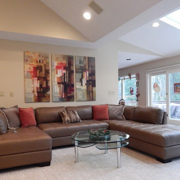 Franklin Lakes Great Room Designed by Bob Berry