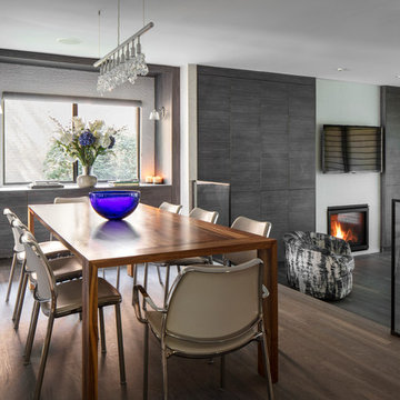Storage Solutions | Dining Room | Long Island Sound View Townhouse Renovation