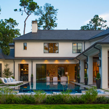 Landscape and negative edge pool