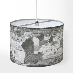 Tiny Penthouse Apartment in Prague - Pendant Lighting