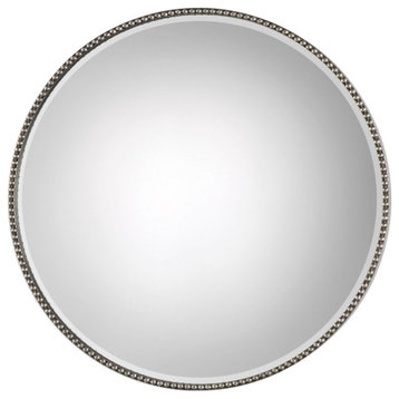 Uttermost Stefania Beaded Round Mirror