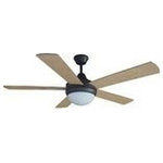 Hardware House - Hardware House 24-1069 Riverchase, 52Inch 5 Blade Ceiling Fan with Light Kit an - Riverchase is an elegant addition to any room. ItRiverchase 52Inch 5  Satin Nickel Silver/ *UL Approved: YES Energy Star Qualified: n/a ADA Certified: n/a  *Number of Lights: 2-*Wattage:13w GU24 bulb(s) *Bulb Included:Yes *Bulb Type:GU24 *Finish Type:Satin Nickel