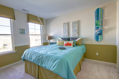 Bedroom - contemporary bedroom idea in Other