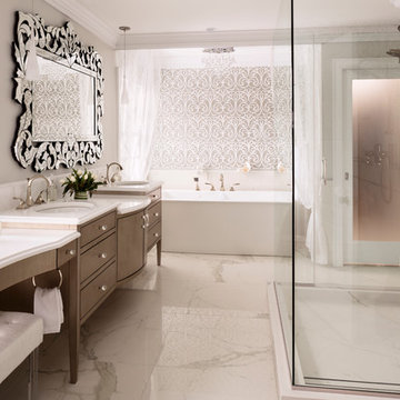 Eclectic Master Bathroom