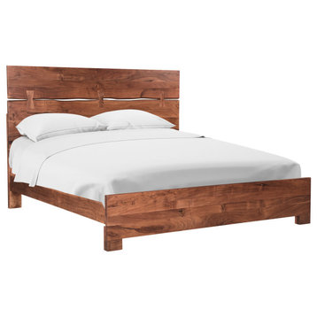 Stafford Live Edge Bed, Queen, 56" H