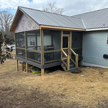 Gable Roof Addition and Deck Replacement - Loudon, TN