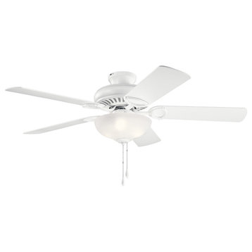Kichler 52" Sutter Place Select Ceiling Fan 339501MWH, Matte White