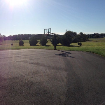 Daniel R's Pro Dunk Silver Basketball System on a 45x50 in Earleville, MD