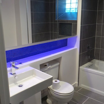 Modern Inexspensive Bathroom
