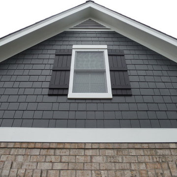 Iron Grey Lap & Shingle Siding