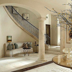 Limestone Columns - Columns And Capitals