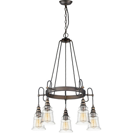 Revival Chandelier - Oil Rubbed Bronze, 5